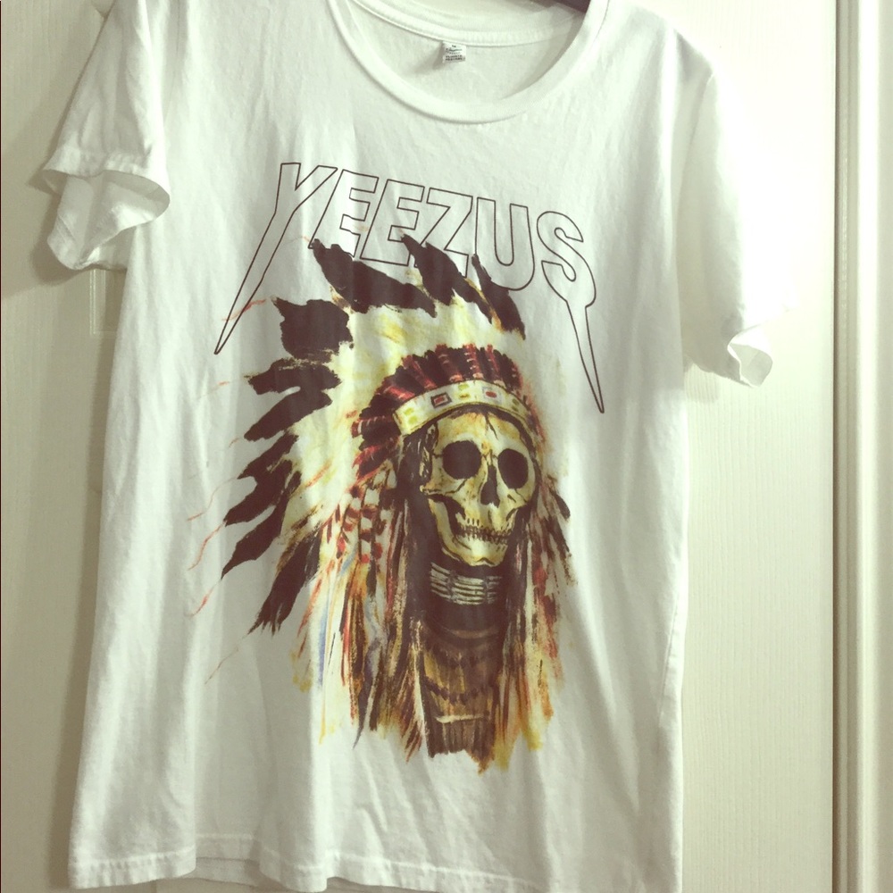 Woman’s yeezus t-shirt